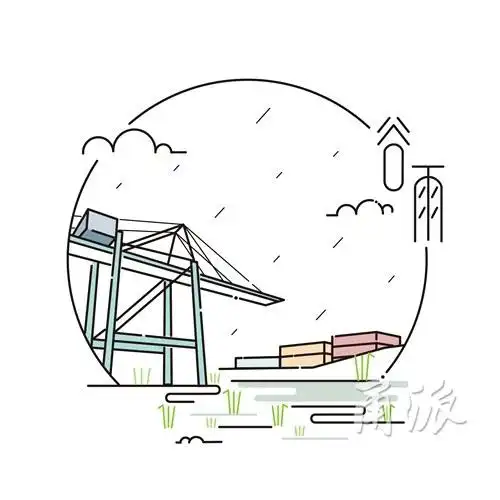 (谷雨.宁波港)