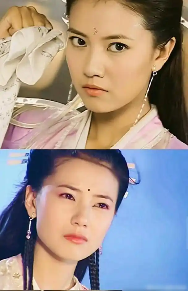 高圆圆古装造型瞬间感觉看到了曾经的周芷若美若天仙