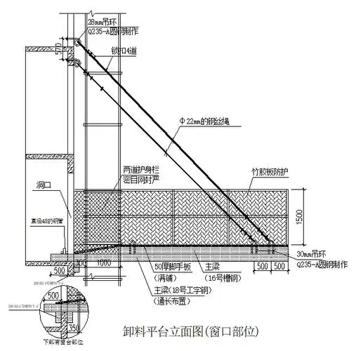 北京安置房工程项目卸料平台施工方案(精)-建筑安全文明-筑龙建筑施工