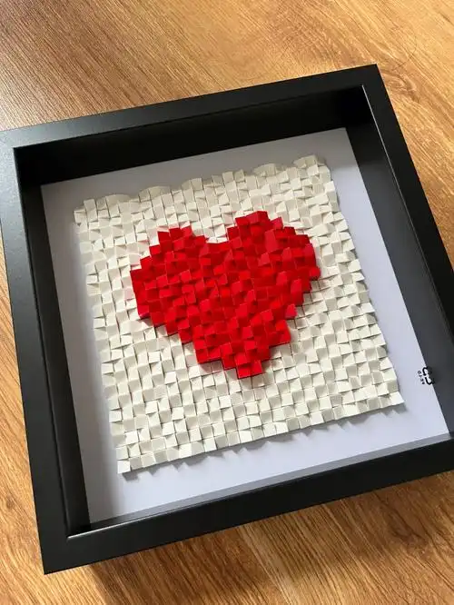 乐高爱心享受拼图的过程