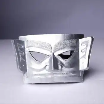 与玩具燕尾蝶三星堆男女士国风汉服全脸面具造型舞台网红抖音91万圣节