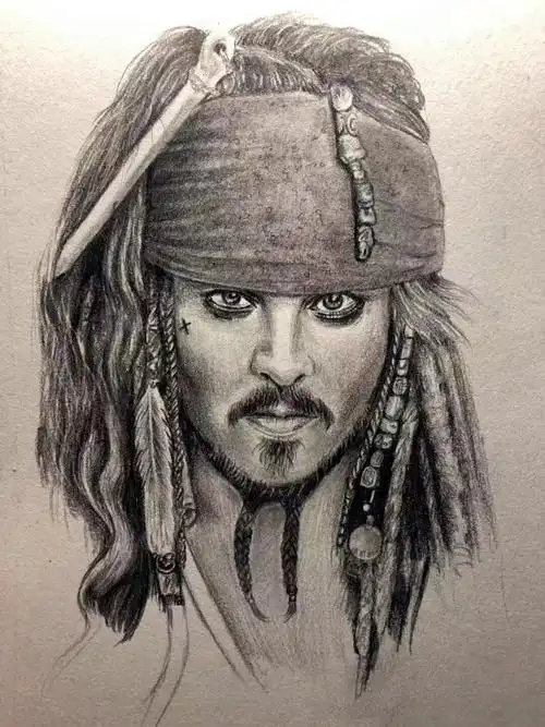 杰克船长 (虎虎牛步骤图)