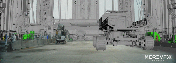 morevfx成都流浪地球2视效解析vol2太空电梯危机及空战