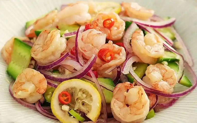 干吃不胖快乐翻倍,酸辣诱人的柠檬虾球拯救减脂期的你!