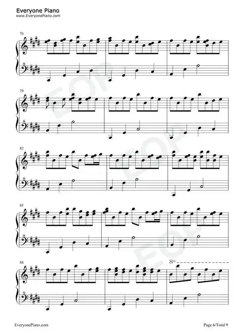 木鲸钢琴谱-灰澈6