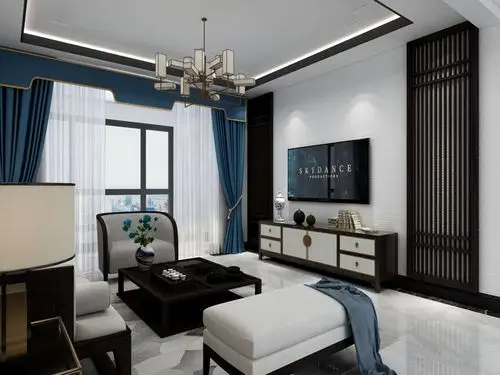 兰舍硅藻泥新中式设计典雅大气低调而奢华