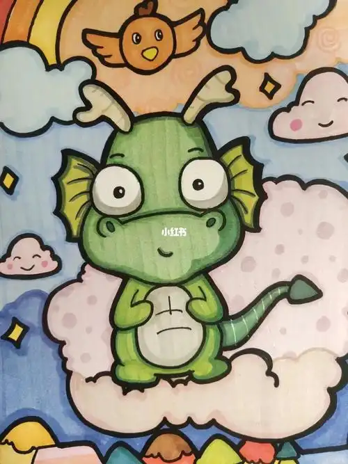儿童画(龙93)