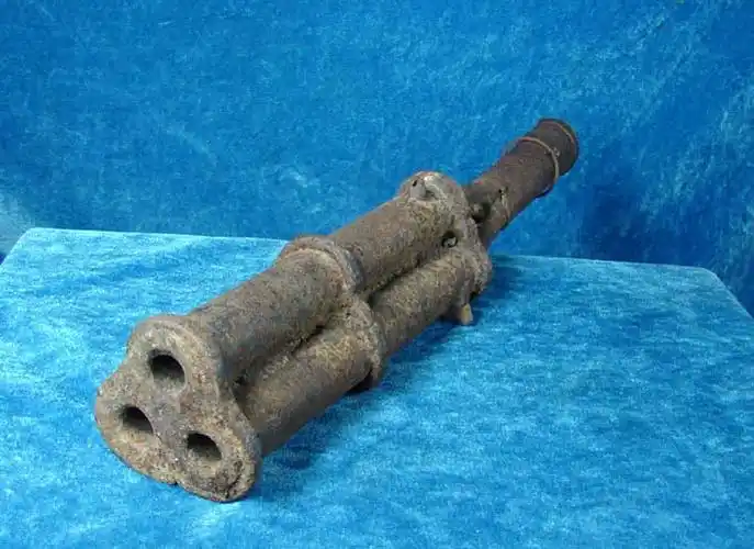 明.三眼火铳|佛像铜器杂件(正式会员) - 古泉社区