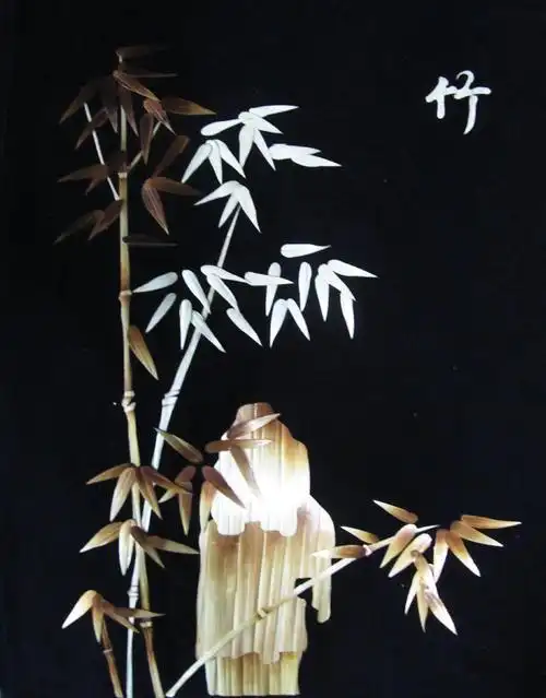 广东麦秆贴画,走入国际的中国民间艺术品