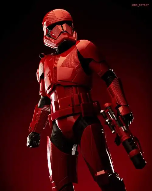 《星球大战9:天行者崛起》西斯兵1:6比例珍藏人偶实物图