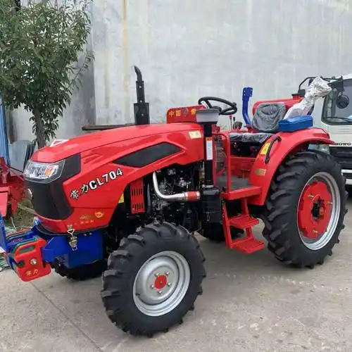农用704四轮拖拉机带圆盘耙牵引式耕地耙开荒耕地四驱整地机
