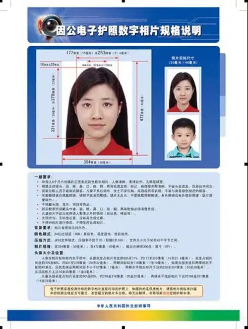 因公电子护照数字人像采集注意事项