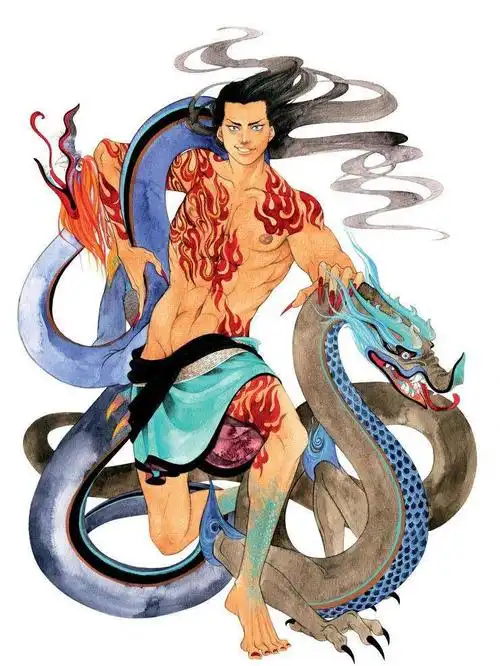 火神祝融身份之谜战黄帝写离骚甚至有人说他是乱神