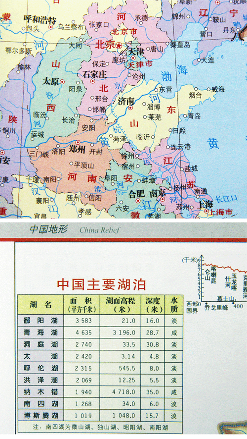 全2册套装新版中国地图集世界地集学生用地图国家地理知识行政区划简