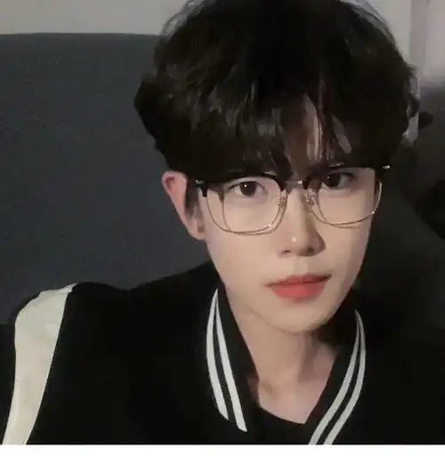 理工男半框眼镜斯文理工男复古半框眼镜方形眉线框防蓝光镜痞帅宅男风