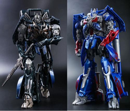 正版孩之宝变形金刚5 黑暗擎天柱 领袖级l级汽车人电影版模型玩具