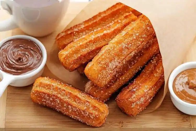 想吃健康低热量版的西班牙油条有了这个配方在家就能自己做