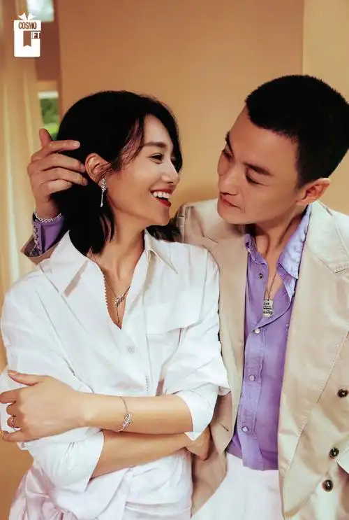 朱丹周一围cosmo七夕大片##被朱丹周一围甜到了