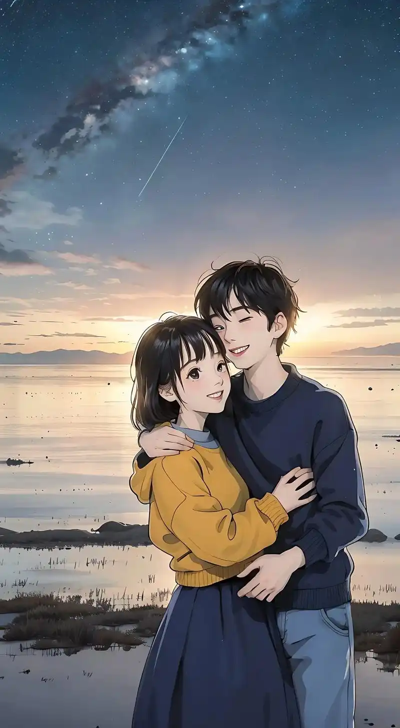 情侣 #我始终相信慢慢来的感情 能随时打开我心门的人是你