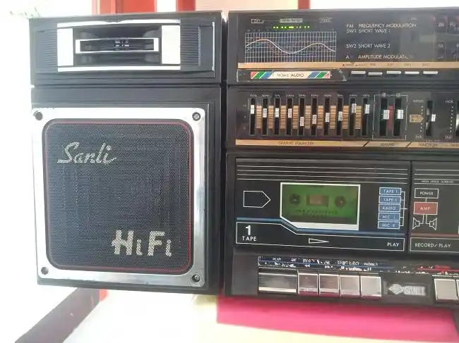 包邮三力gf800d大型双卡收录机录音机收录机