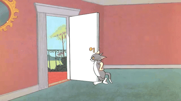 猫和老鼠:盘点剧中经典画面,小狗为了救老鼠,直接把门撞倒