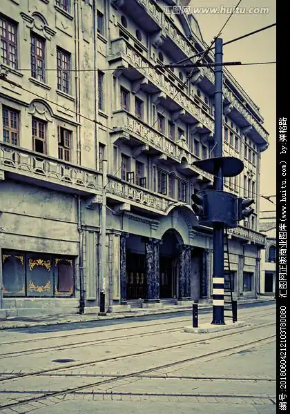 老上海 民国建筑 怀旧照片