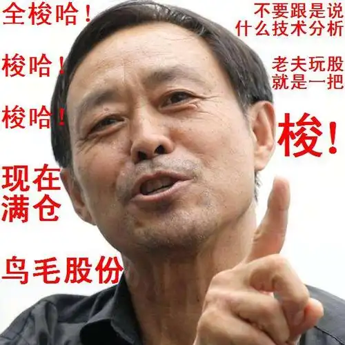 现在满仓鸟毛股份.全梭哈!梭哈!梭哈!