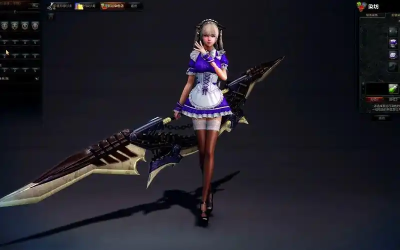 洛奇英雄传芈璃龙女聚拢女仆套装