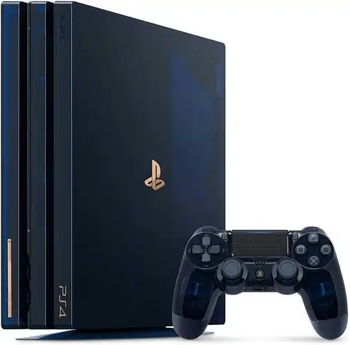 日本直邮sony/索尼ps4 pro 5亿台纪念限定版透明蓝日版游戏机主机