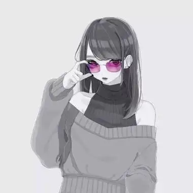 动漫高冷霸气女头像二次元冷艳霸气女头像卡通头像图片回车桌面