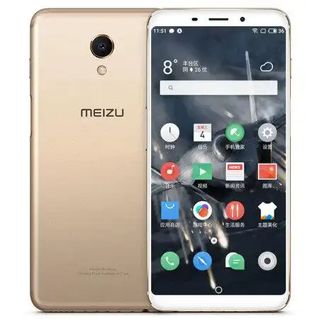 魅族(meizu) 魅族s6 魅蓝s6 全面屏手机 香槟金 全网通(3gb 32gb)