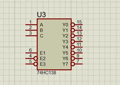 74hc138 3线至8线译码器