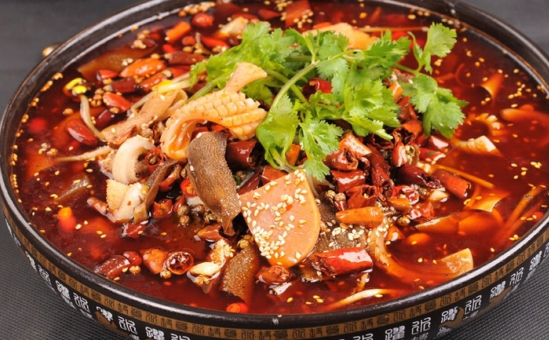 一组美食的图片:毛血旺你喜欢吃吗?