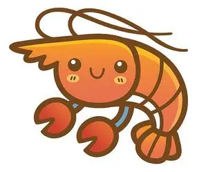 卡通海鲜生鲜美食素材21张