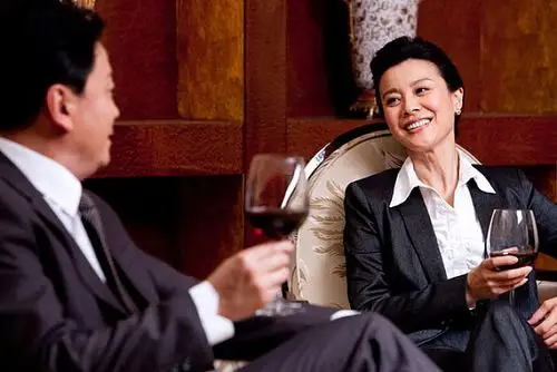 高端商务人士会谈