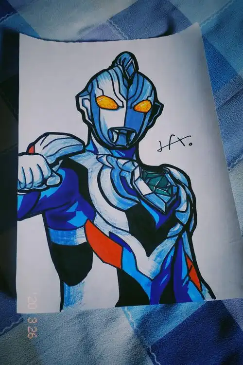 奥特曼|插画|创作习作|蒲青空 - 原创作品 - 站酷 (zcool)