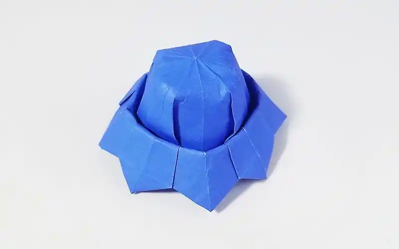 教你折纸太阳帽,简单漂亮,儿童很喜欢