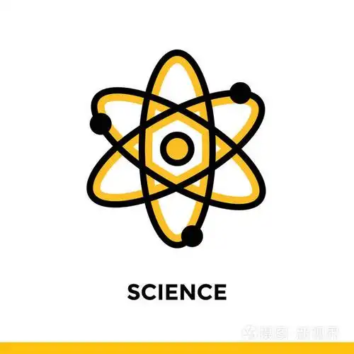 教育相对应的线性科学图标在大纲样式的象形图移动应用程序和web设计