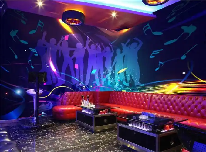 首页 建材 墙面装饰 壁纸 ktv酒吧包厢无缝壁画私人订制6d大型个性