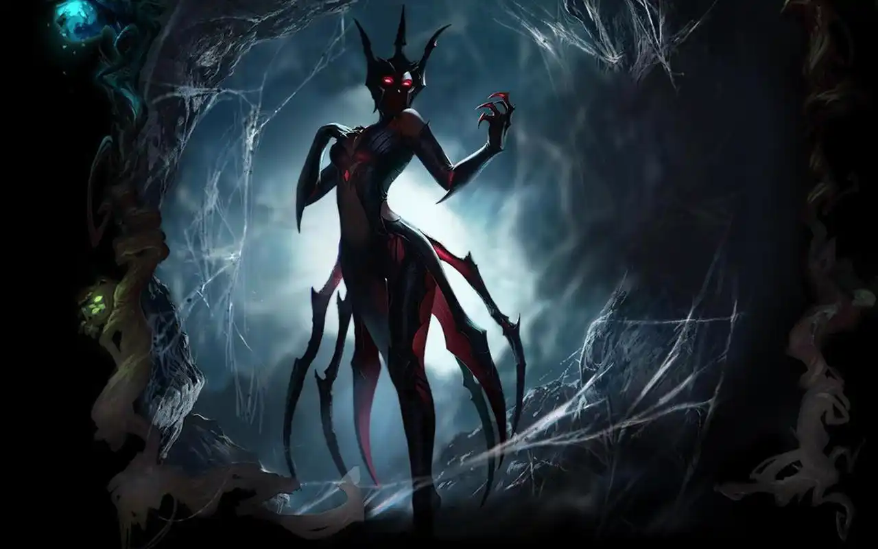 lol英雄联盟蜘蛛女皇高清游戏图片壁纸