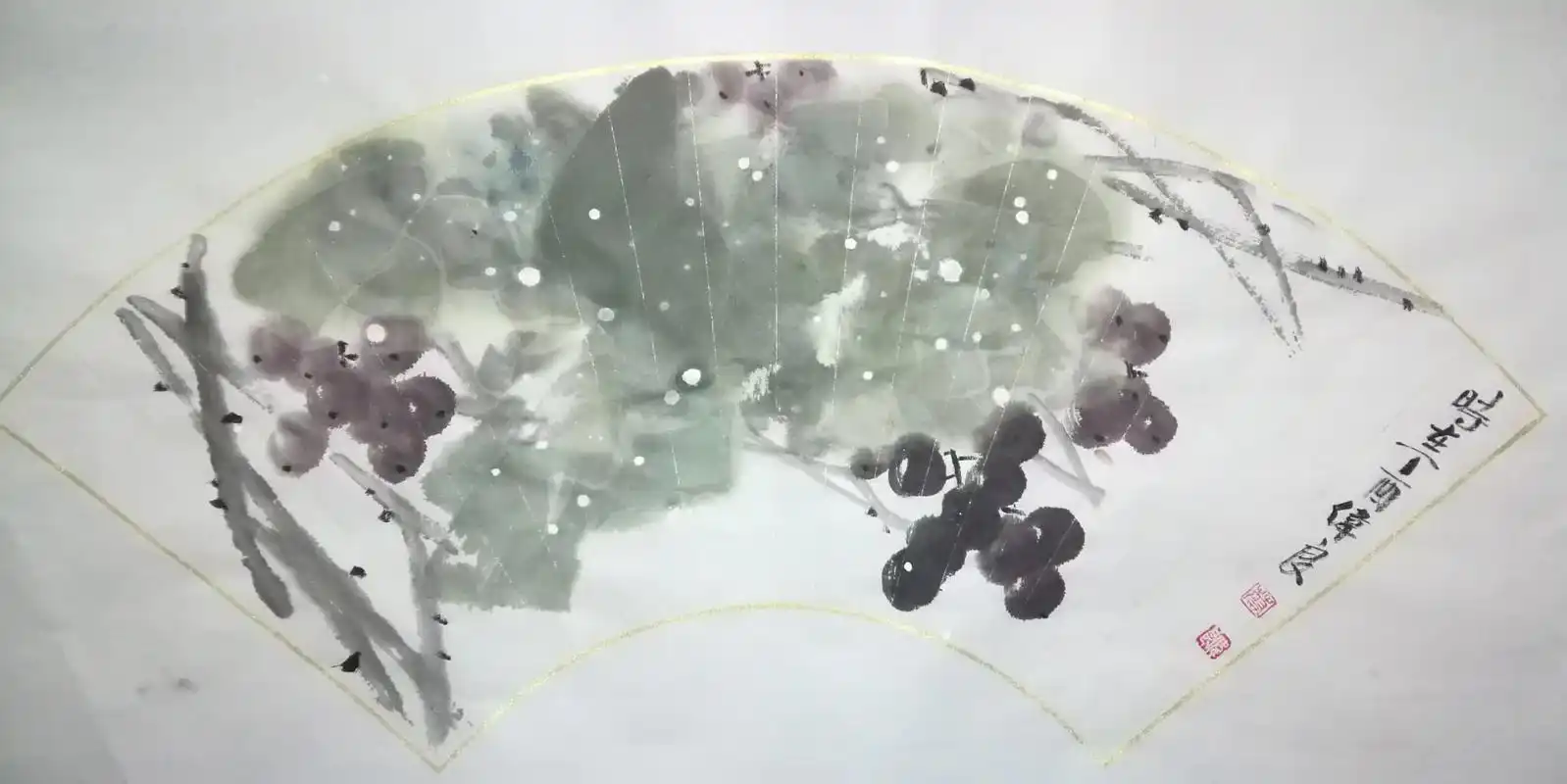 蔡伟良写意葡萄系列