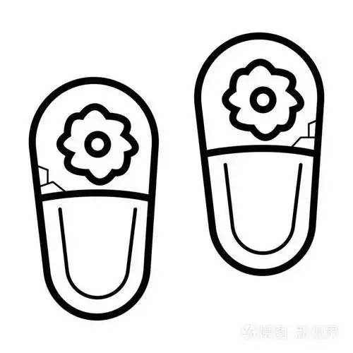 拖鞋图标矢量图插画-正版商用图片0ujtj7-摄图新视界