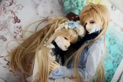 日本 动漫 sd娃娃 bjd 玩具 人偶 爱情 情侣 情人 壁纸 萌物 头像