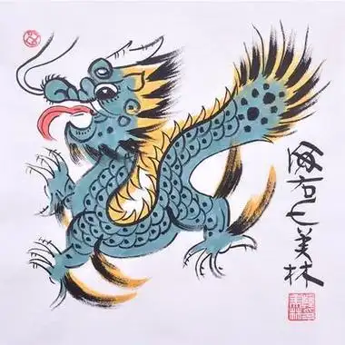中国龙写意水墨画|陈容|画家|中国画_网易订阅