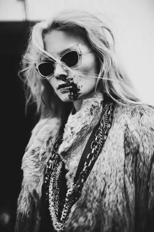 视觉,女人,fashion,麻豆,时尚,欧美,黑白,杂志,摄影图片