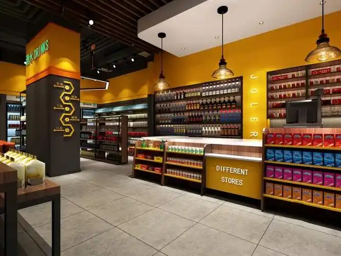 40平便利店装修效果图