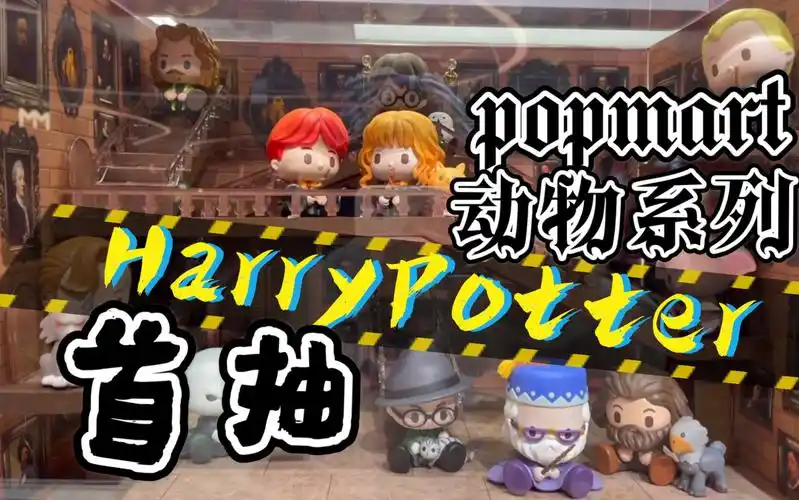 【自娱自乐】～popmart×harry potter～哈利波特动物系列盲盒首抽!