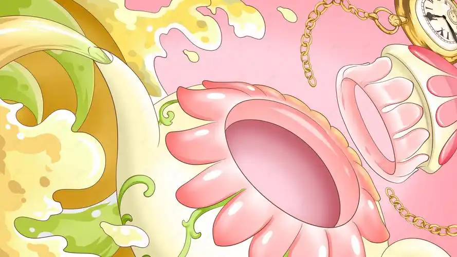 卡通手绘海报背景【电商背景psd】-90设计网