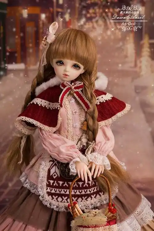卖火柴的小女孩 丹麦童话 sd娃娃 bjd娃娃 甜美 萝莉 少女 唯美 浪漫