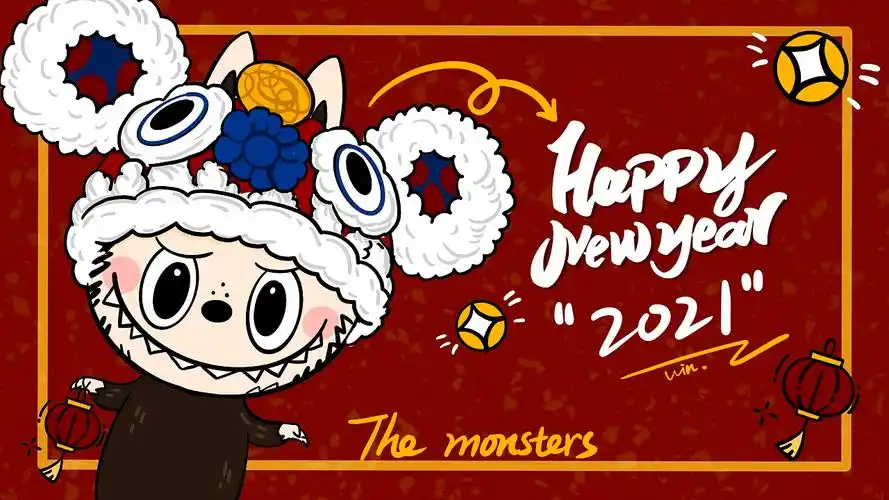 泡泡玛特labubu壁纸_win977-站酷zcool